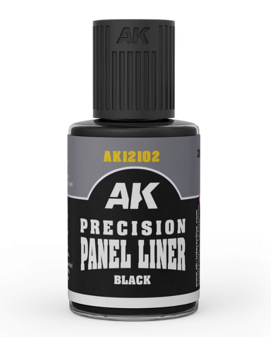 AK Precision Paneliner: Black 30ml