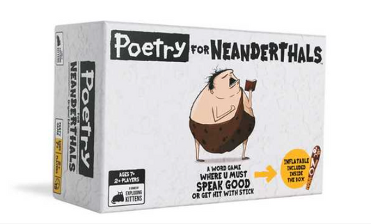 Poetry for Neanderthals