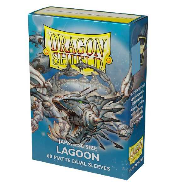 Dragon Shield Japanese Size Dual Matte - Lagoon (60 ct.)