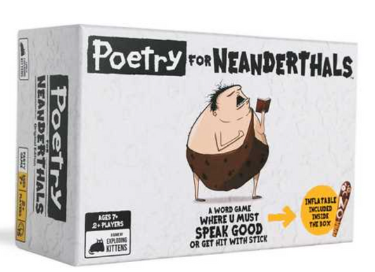Poetry for Neanderthals
