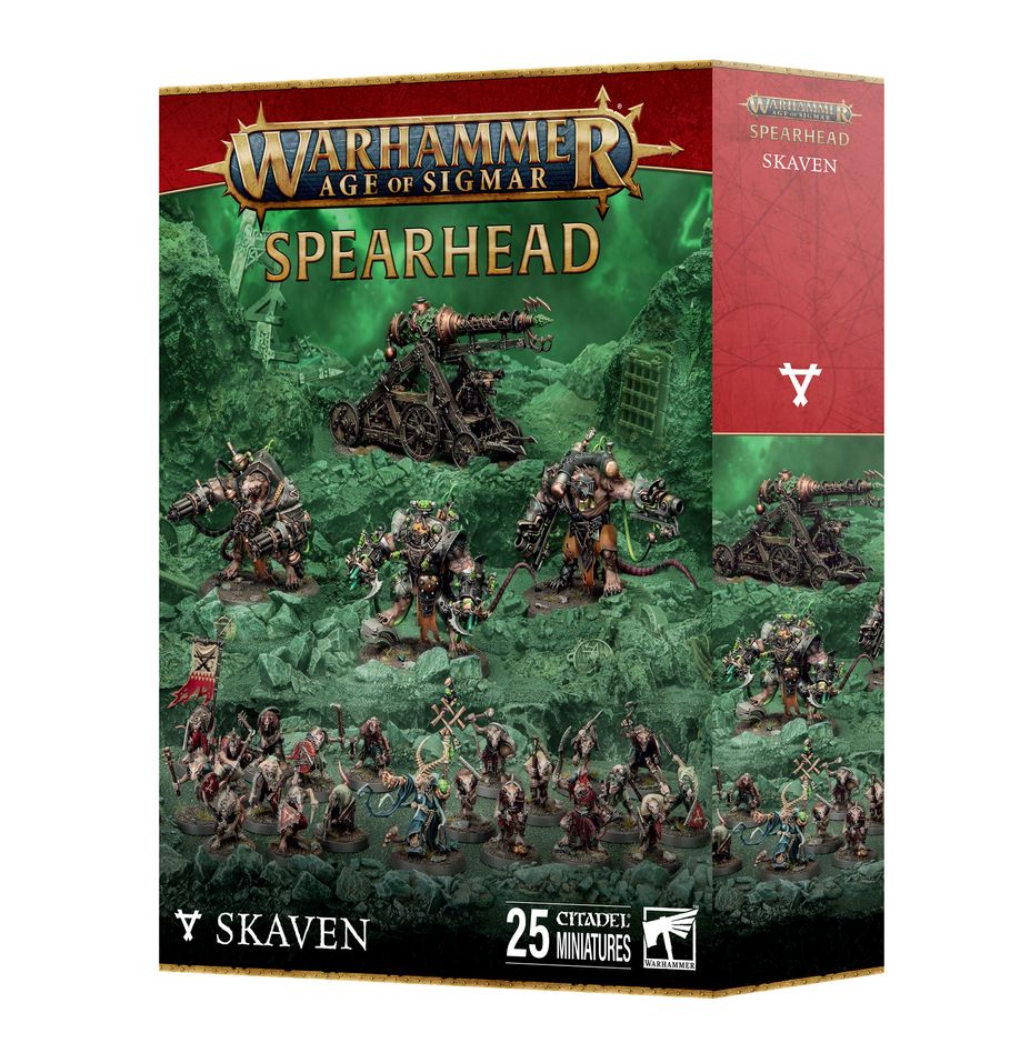 Games Workshop Warhammer Age Of Sigmar: Skaven Spearhead