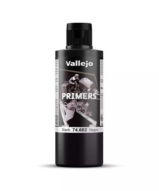 Vallejo Black Primer .602 - 200ml