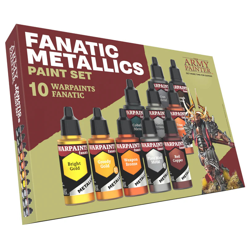 Army Painter Fanatic Metallics Paint Set