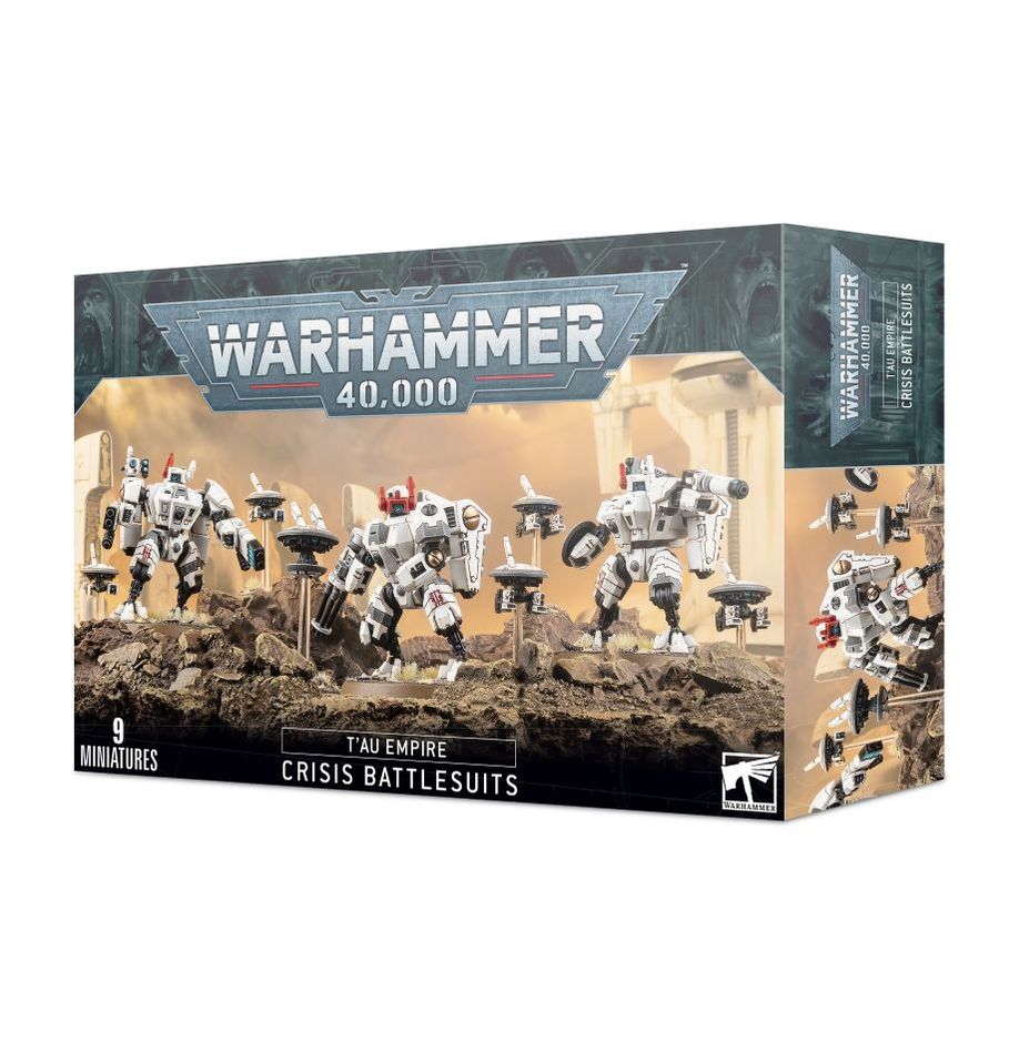 Games Workshop Warhammer 40000: Tau Empire Crisis Battlesuits