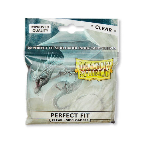 Dragon Shield - Perfect Fit Sideloaders Standard Size Sleeves (100) - Clear