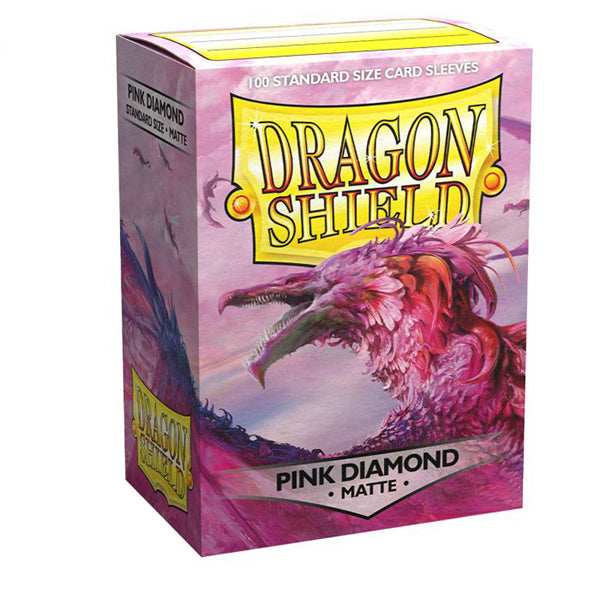 Dragon Shield Matte Sleeves Standard Size - Pink Diamond (100 ct.)