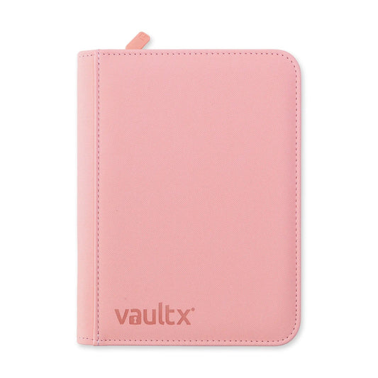 Vault X Exo-Tec Zip Binder Just Pink 4-Pocket