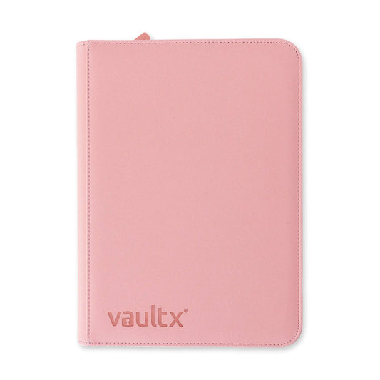 Vault X Exo-Tec Zip Binder Just Pink 9-Pocket